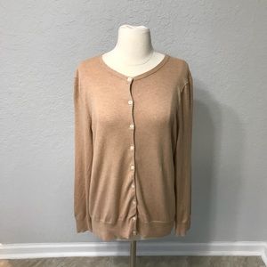 Lands End Cardigan Size M/T